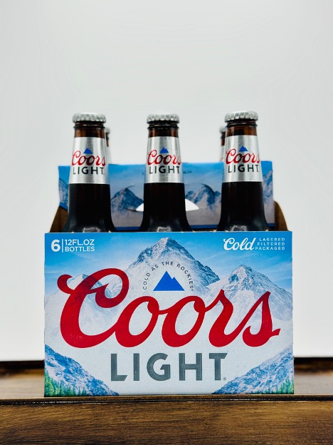 Coors Light 6pk Bottle